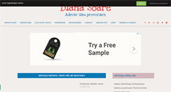 Desktop Screenshot of dianasoare.com