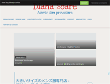 Tablet Screenshot of dianasoare.com